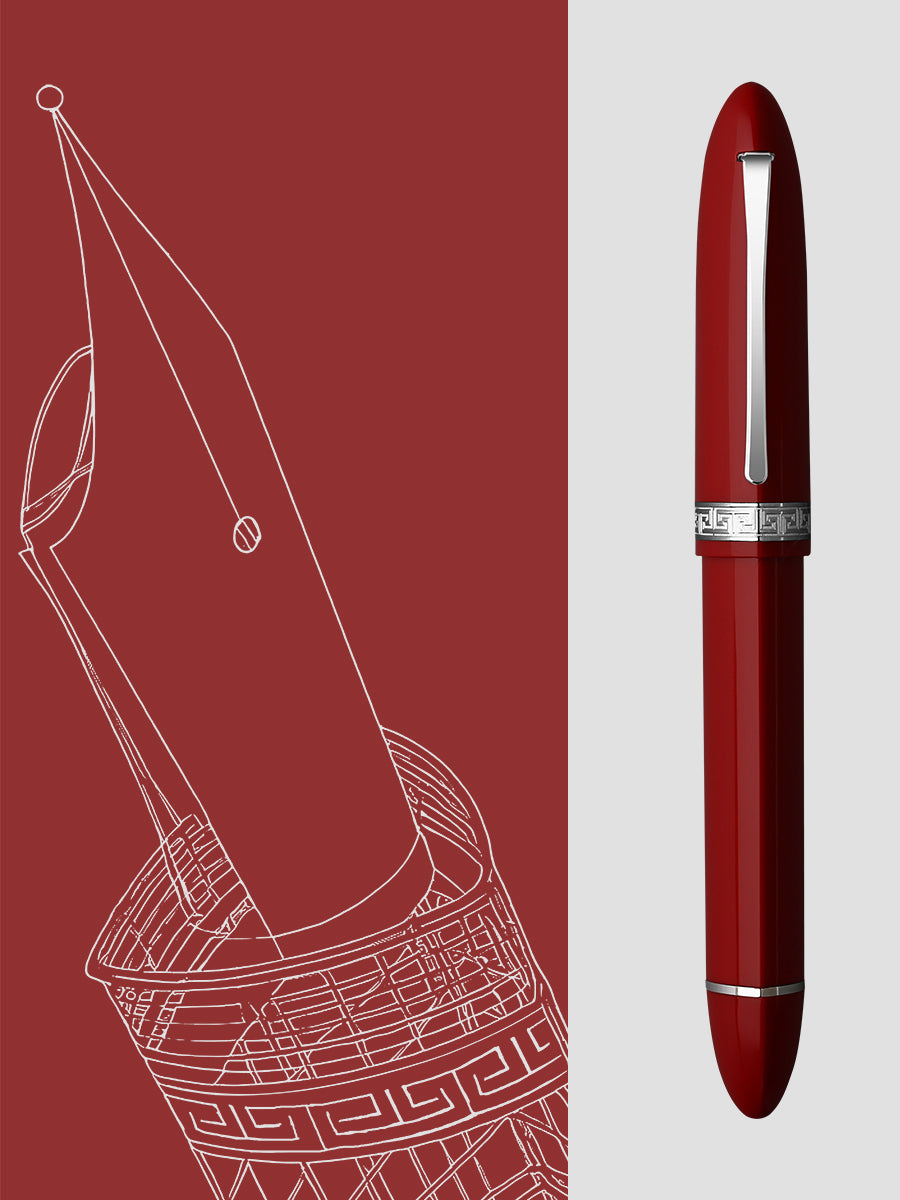 Majohn V60 in Red / Silver