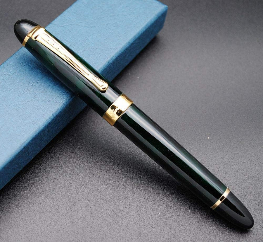Jinhao X450 in Green / Gold