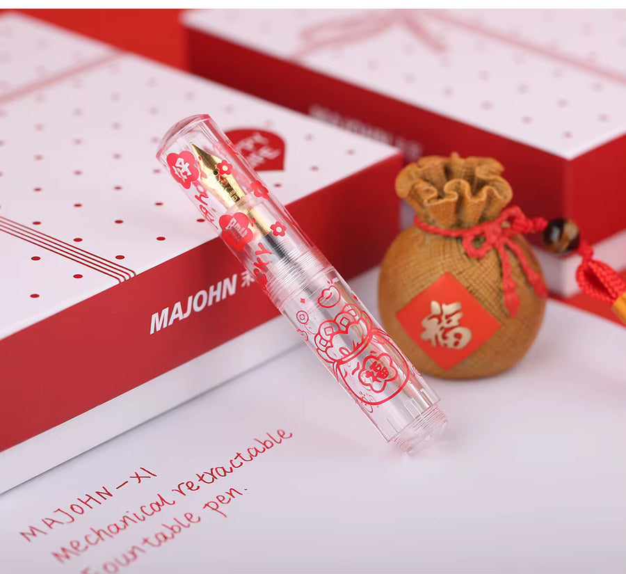 Majohn Wancai Mini in Transparent / Gold