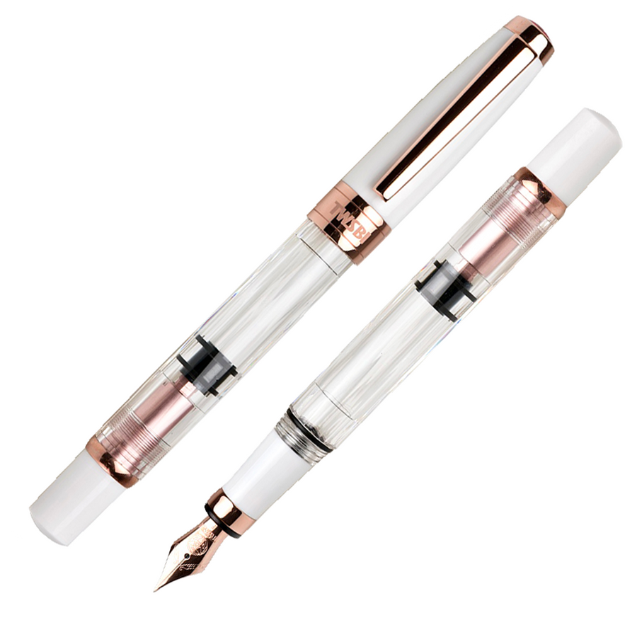 TWSBI 580 in White / Rose Gold