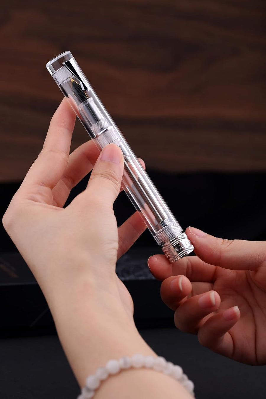 Majohn V1 in Transparent / Silver