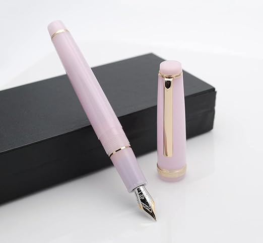 Jinhao 82 in Transparent / Gold / Pink