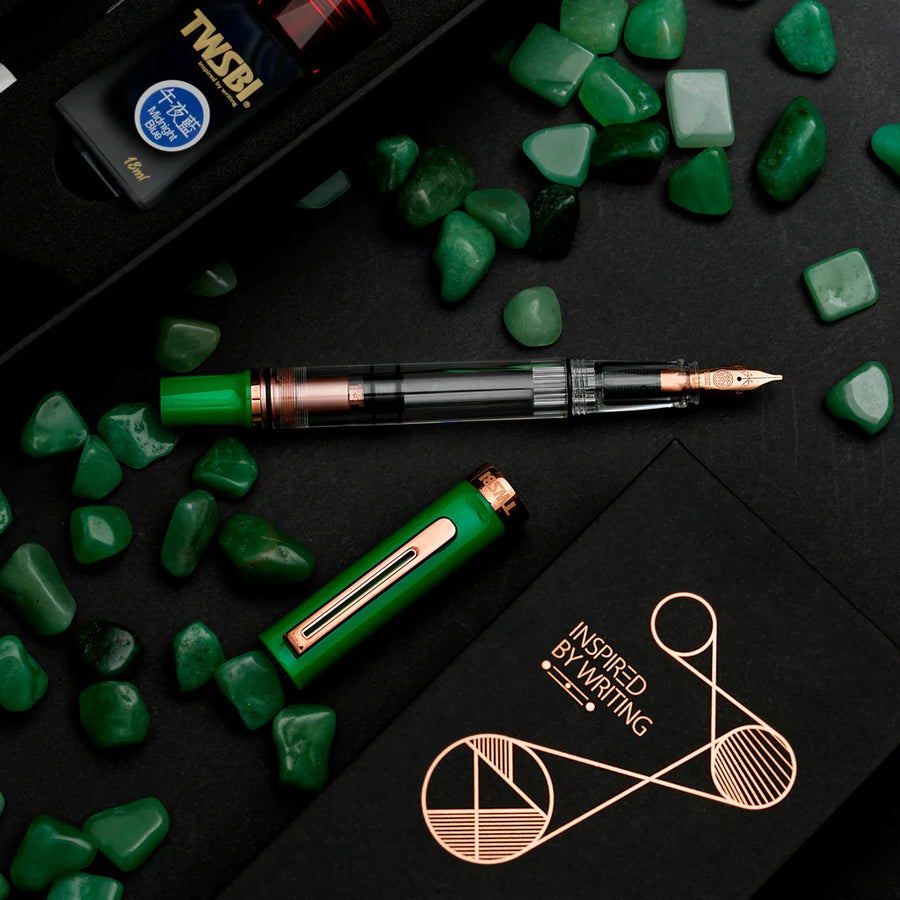 TWSBI Eco-T in Jade / Blue