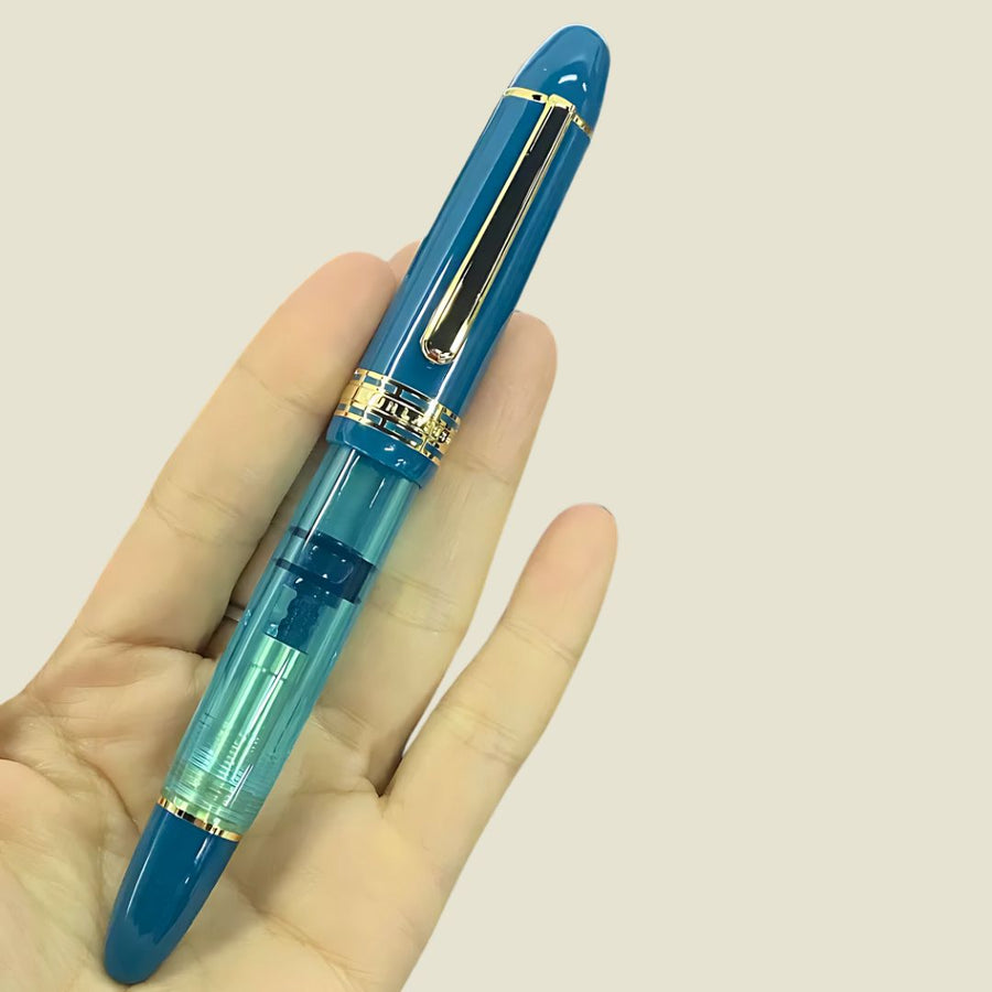 Wing Sung 630 in Transparent / Blue