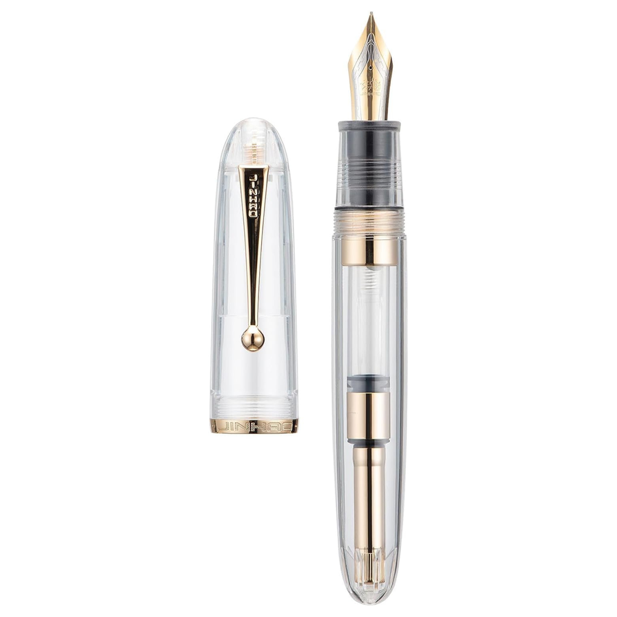 Jinhao 9019 in Transparent / Clear / Gold