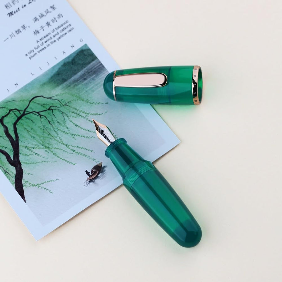 Majohn Q1 in Transparent / Green