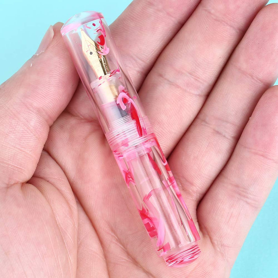 Majohn Wancai Mini in Red / Marble