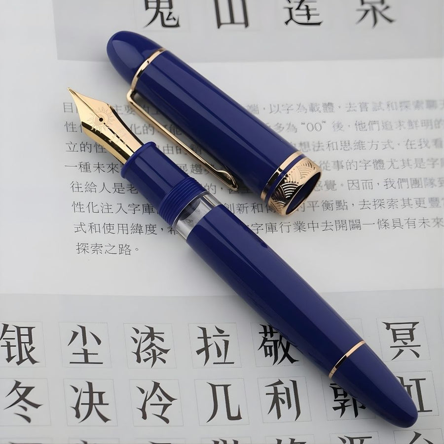 Majohn P140 in Blue / Brass