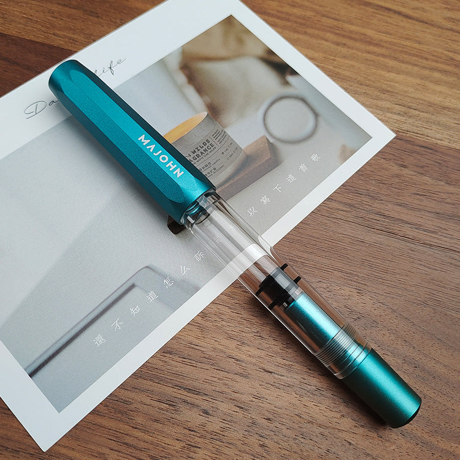 Majohn T1 in Blue / Aluminium / Transparent