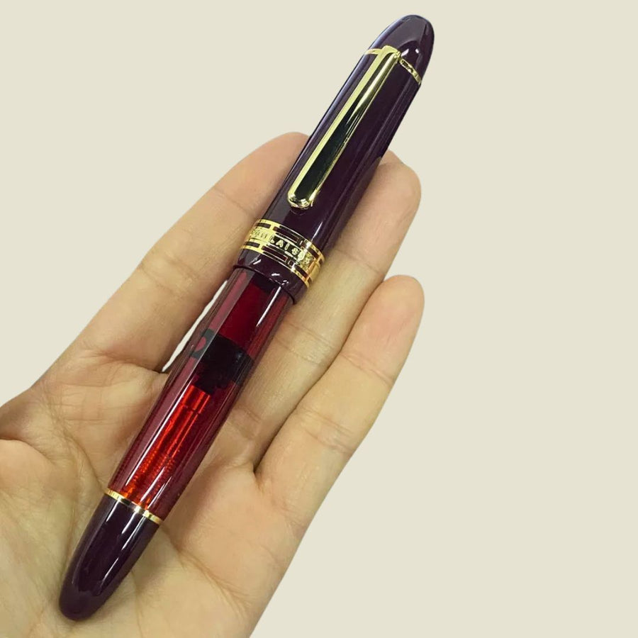 Wing Sung 630 in Transparent / Red