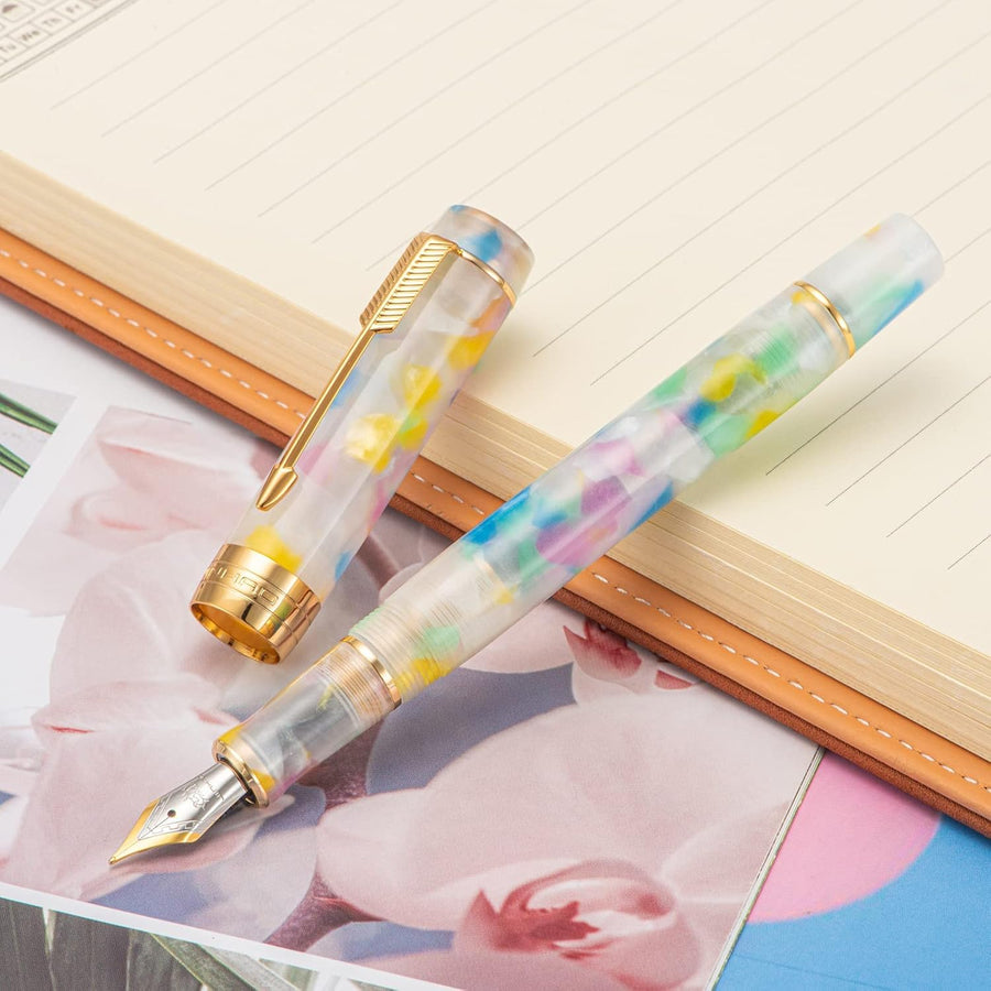 Jinhao 100 in Marble / Gold / Rainbow